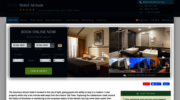 atriumhotelsplit.com