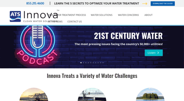 atsinnovawatertreatment.com