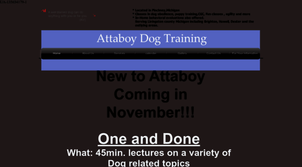 attaboydogtraining.com