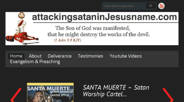 attackingsataninjesusname.com