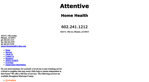 attentivehomehealth.com