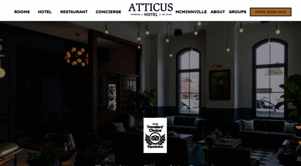 atticushotel.com