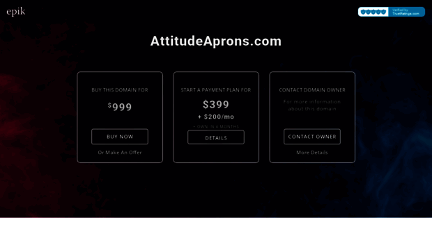 attitudeaprons.com