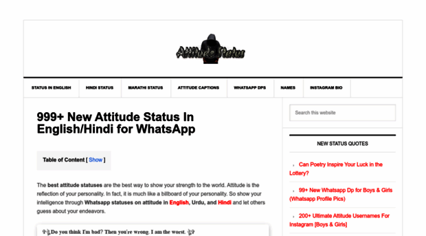 attitudestatus.org