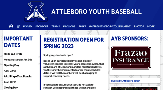 attleboroyouthbaseball.net