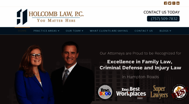 attorneyholcomb.com