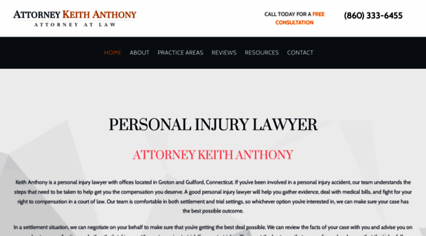 attorneykeithanthony.com