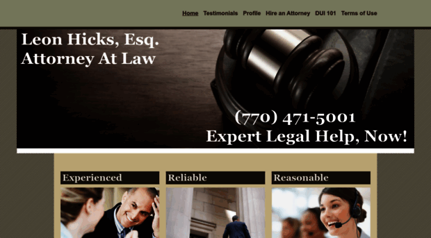 attorneyleonhicks.com