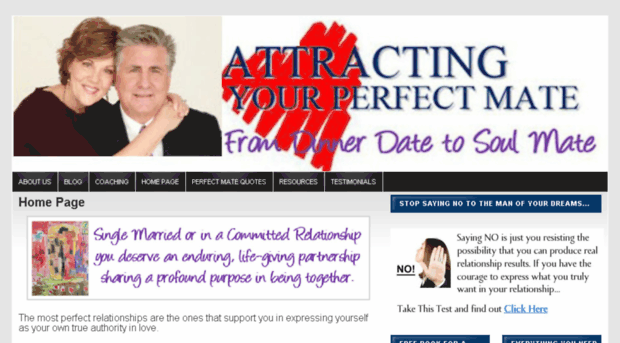 attractingyourperfectmate.com