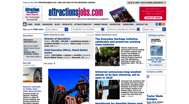 attractionsjobs.com