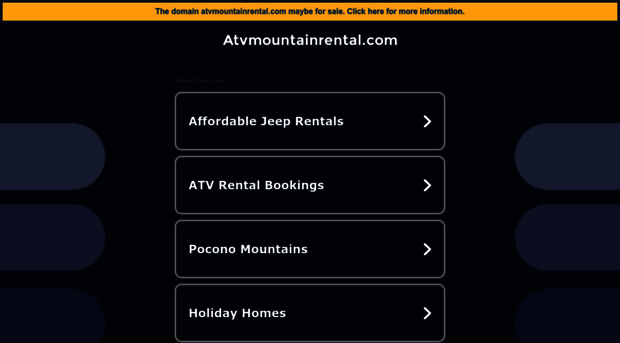 atvmountainrental.com