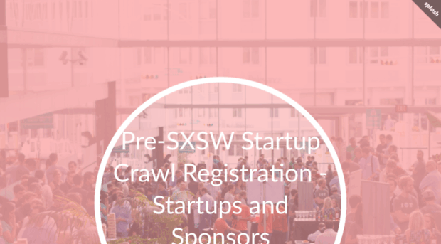 atxstartupcrawlregistration.splashthat.com