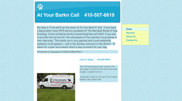 atyourbarkncall.com