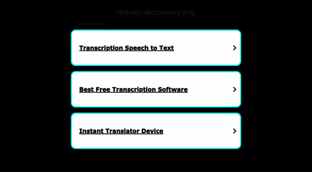 au.mihalicdictionary.org