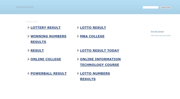 aub-result.info