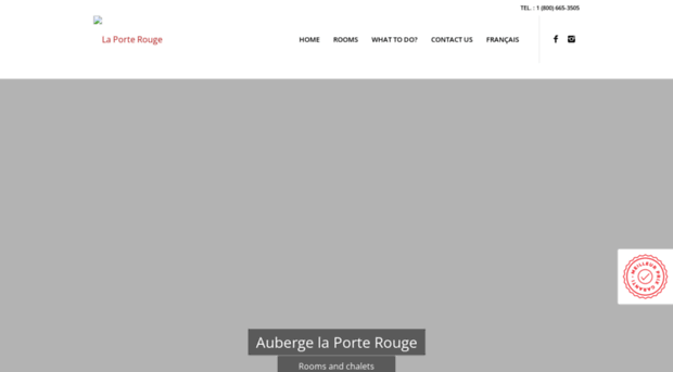 aubergelaporterouge.com