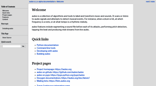 aubio.readthedocs.io