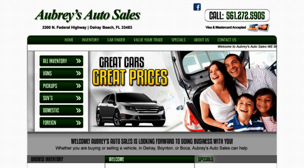 aubreyautosales.com