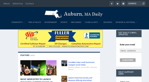 auburnmassdaily.com