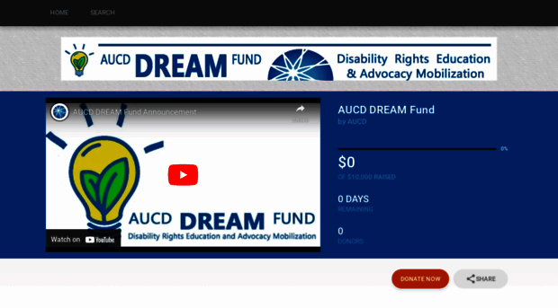 aucd-dream.causevox.com