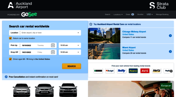 aucklandairport.airportrentals.com