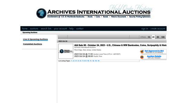 auction.archivesinternational.com