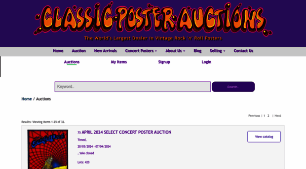 auction.classicposters.com