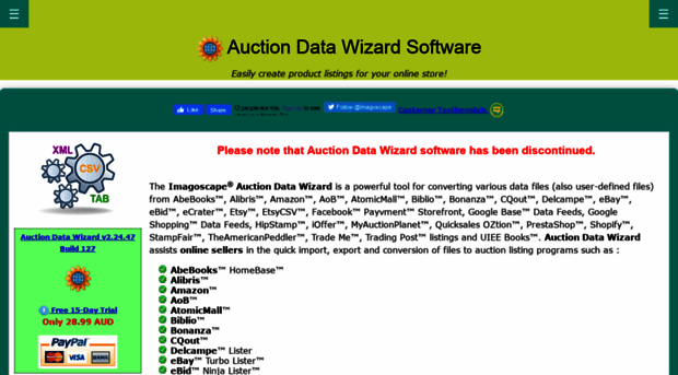 auctiondatawizard.imagoscape.com