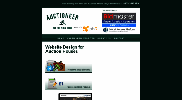 auctioneerwebdesign.com