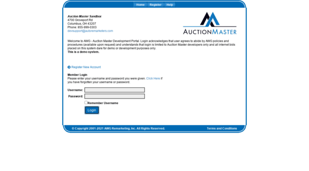 auctionmaster.autoremarketers.com