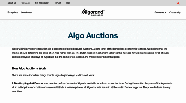 auctions.algorand.foundation