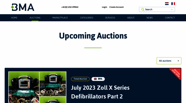 auctions.britishmedicalauctions.co.uk