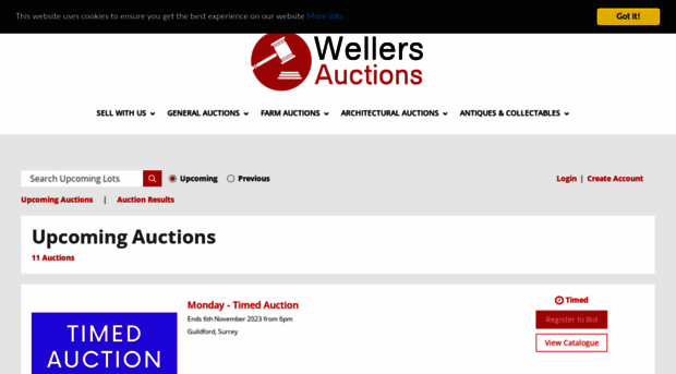 auctions.wellersauctions.com