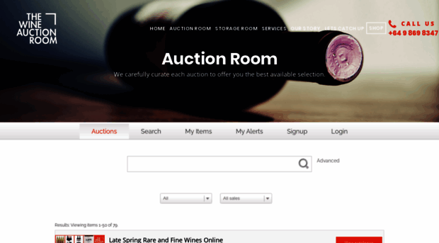 auctions.wineauctionroom.com