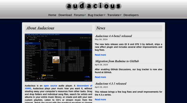 audacious-media-player.org