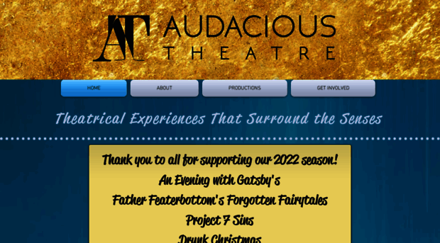 audacioustheatre.com