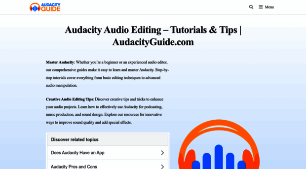 audacityguide.com