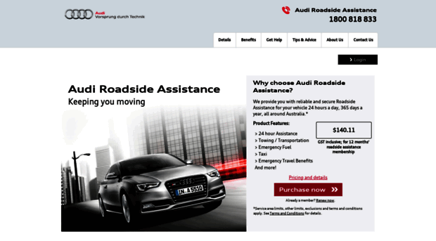 audi.roadsideonline.com.au