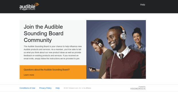 audiblesoundingboard.com