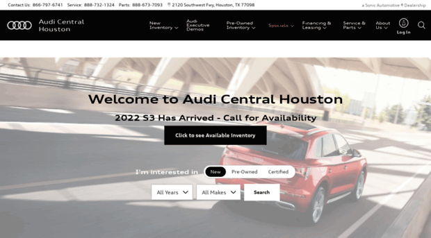 audicentralhouston.com