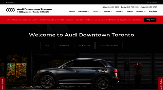 audidowntowntoronto.com