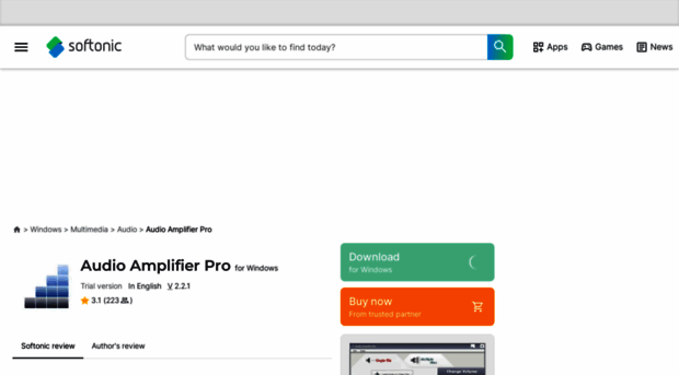audio-amplifier-pro.en.softonic.com