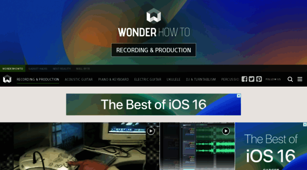 audio-production.wonderhowto.com