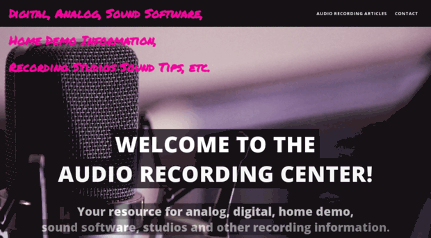 audio-recording-center.com