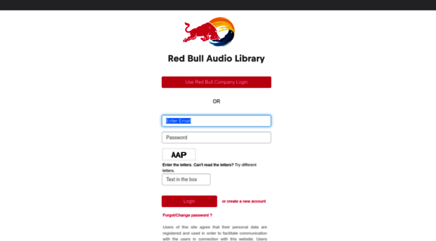 Audio Redbullcontentpool Com Log In Audio Library Audio Redbullcontentpool