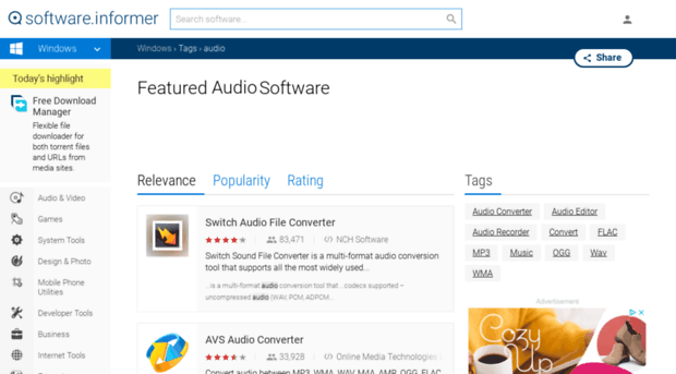 audio105.software.informer.com