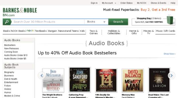 audiobooks.borders.com