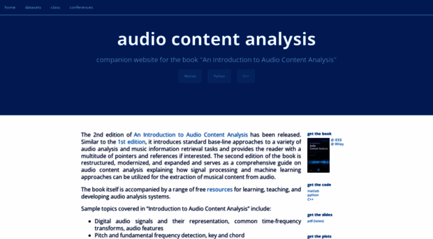 audiocontentanalysis.org