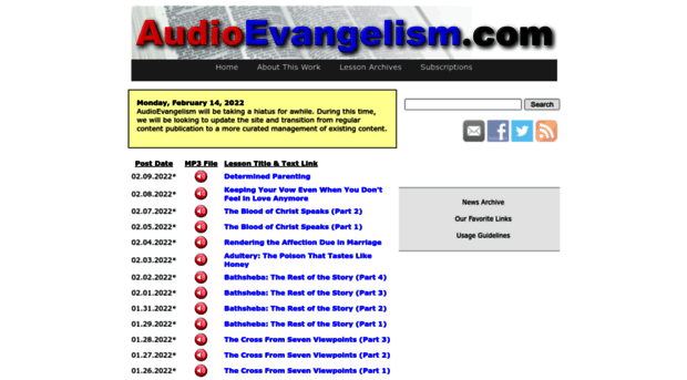 audioevangelism.com