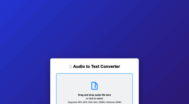 audiofiletotextconverter.online